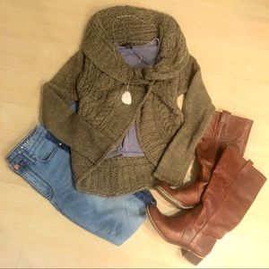 Forever 21 Sweater, Olive, S